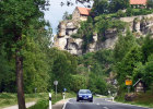Ausgebaute Staatsstraße in der Fränkischen Schweiz