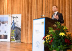 Der Vorsitzende der Arbeitsgemeinschaft Fahrradfreundlicher Kommunen in Bayern e.V., Landrat Matthias Dießl