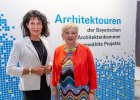 Christine Degenhart, Präsidentin der Bayerischen Architektenkammer und Ministerialdirektorin Brigitta Brunner